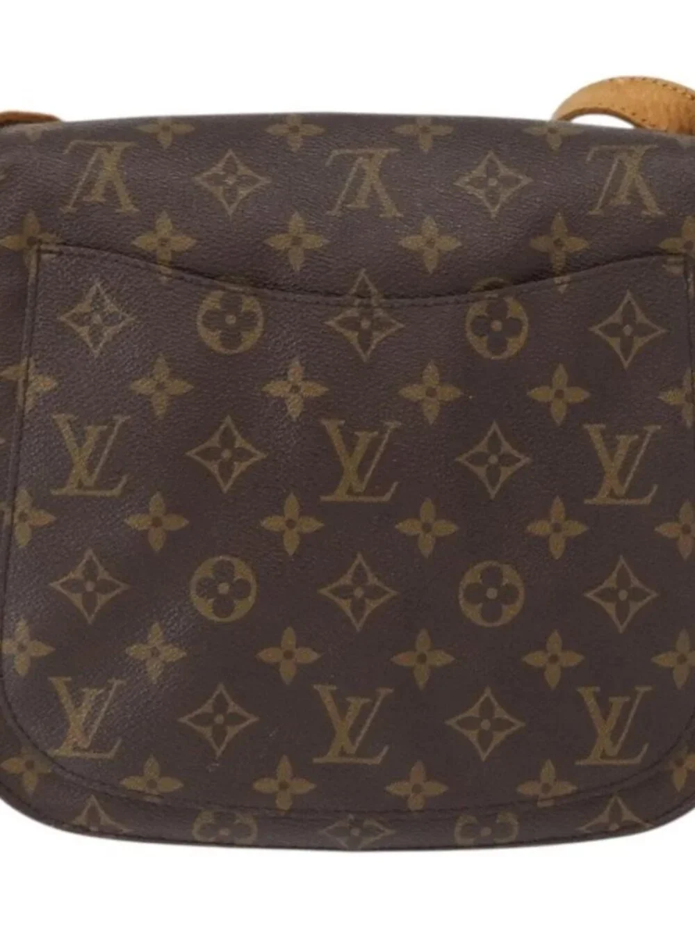 LOUIS VUITTON Monogram Saint Cloud GM Shoulder Bag M51242 LV Auth BA8286